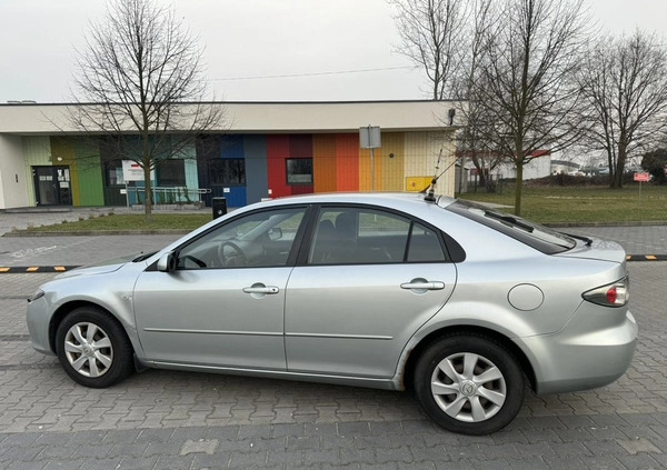 Mazda 6 cena 8300 przebieg: 220000, rok produkcji 2007 z Wolsztyn małe 11